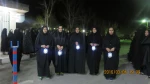 برگزاری مراسم ایام فاطمیه با همراهی خادمین حرم حضرت معصومه0س9 3