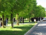 پیاده روی دانشجویان آموزشکده فنی دختران شهرکرد به مناسبت هفته خوابگاه ها به همراه صرف صبحانه در پارک بانوان شهرکرد 5