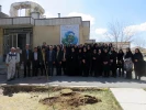 15 اسفند روز درختکاری در آموزشکده دختران شهرکرد با حضور معاون جهاد کشاورزی استان 7