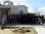 15 اسفند روز درختکاری در آموزشکده دختران شهرکرد با حضور معاون جهاد کشاورزی استان 7