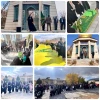 آیین غبار روبی و عطرافشانی مزار شهید گمنام به مناسبت ۱۳ آبان