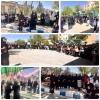 برپایی موکب و جشن روز دختر (ولادت حضرت معصومه (س)) با حضور ریاست،کارکنان ،اساتید و دانشجویان آموزشکده ملی مهارت دختران شهرکرد