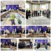 مراسم تکریم از خانم دکتر بی باک و معارفه خانم دکتر محقق  با حضور دکتر شایق رییس دانشگاه ملی مهارت استان و معاونین استانی